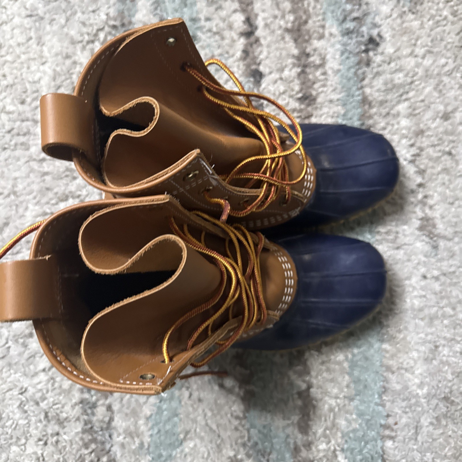 L.L.Bean Women’s Classic Tan Brown Bean Boots – Size 7M – EUC – #212880