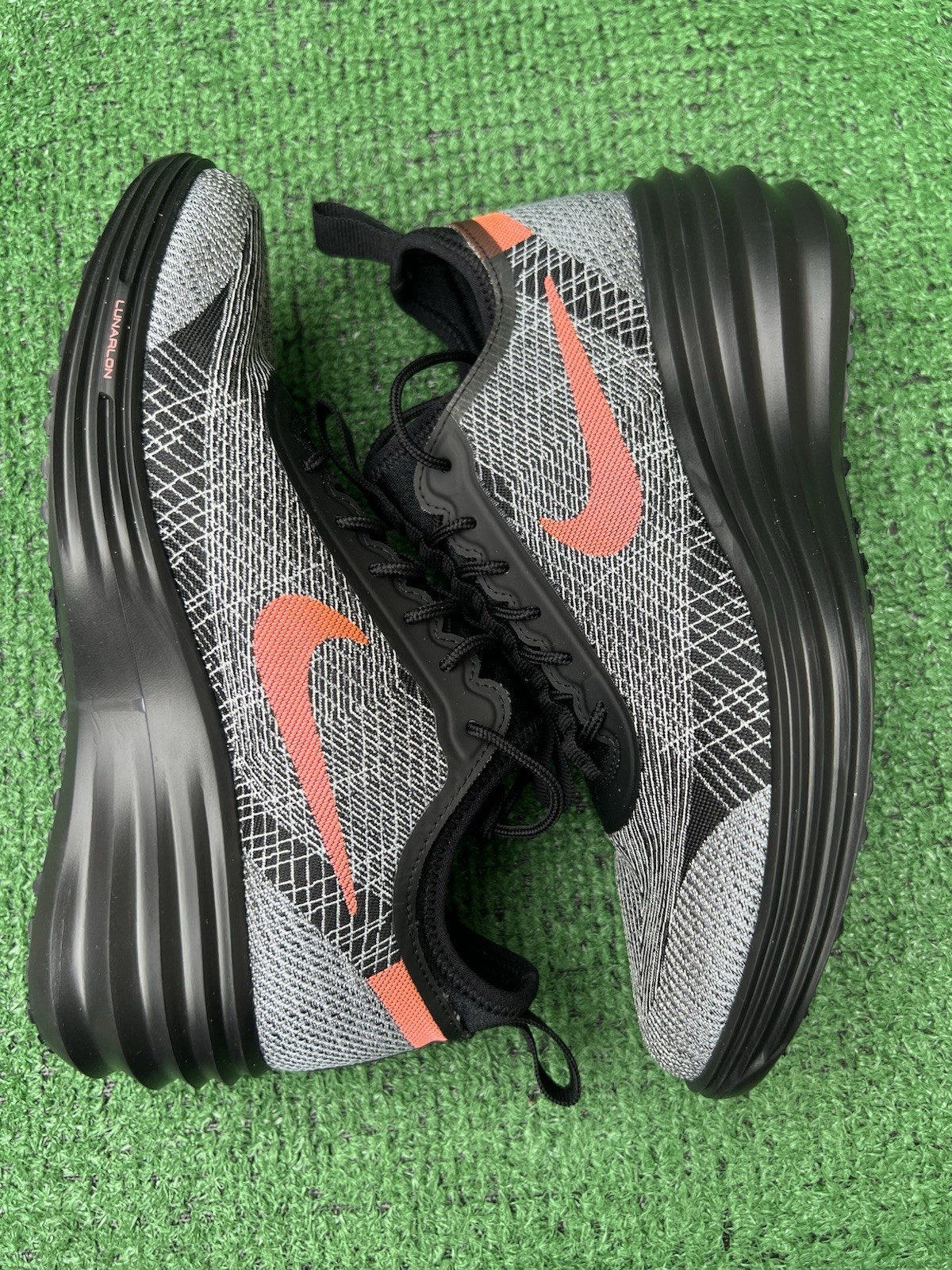 Sample Nike Lunar Elite Sky Hi Sneakers Womens Size 7 Wedge Shoes Used No Box