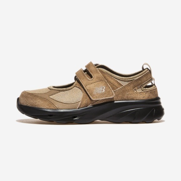 New Balance Breeze Womens Mary Jane Sneakers Camel Brown Beige SD2203BE