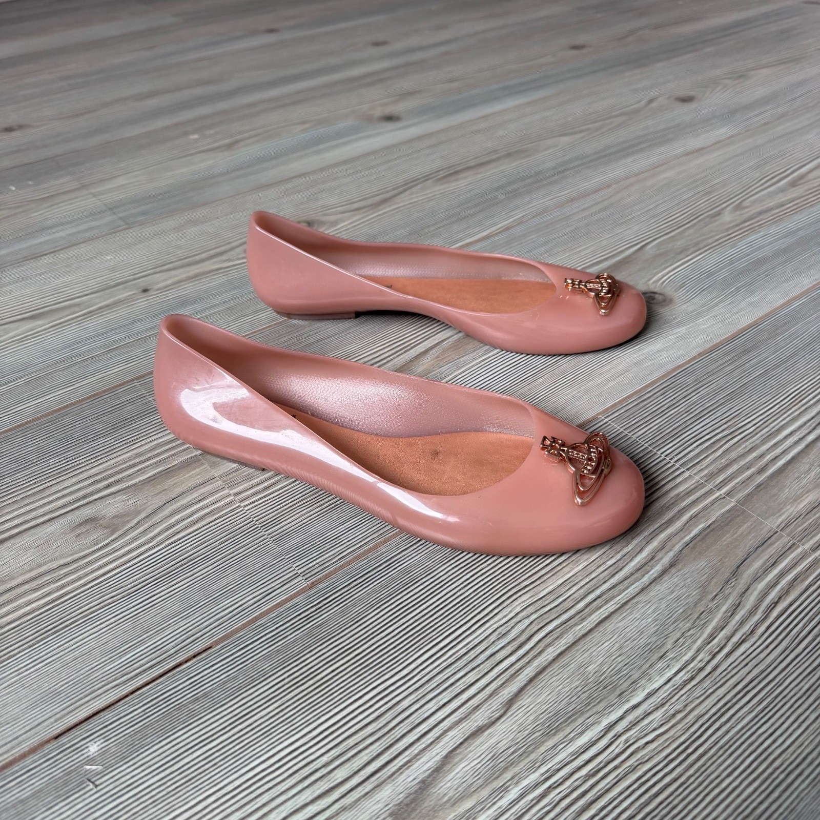 Vivienne Westwood x Melissa Space Love Orb Ballet Flats US6