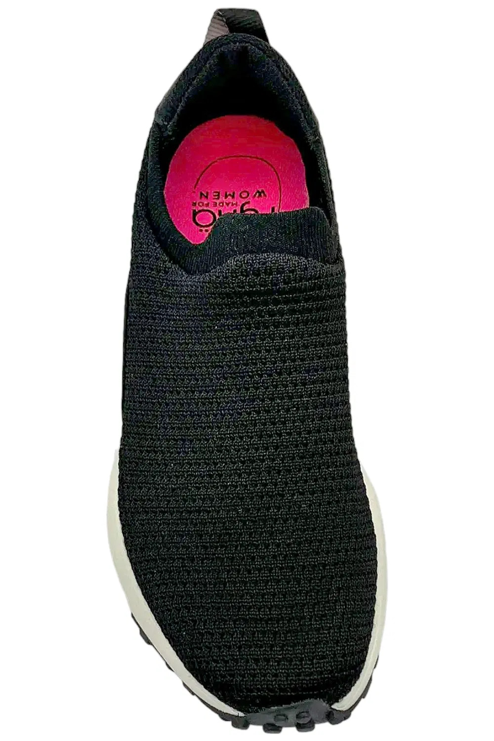 Ryka Washable Stretch Knit Slip-Ons Jumpstart Terra Black