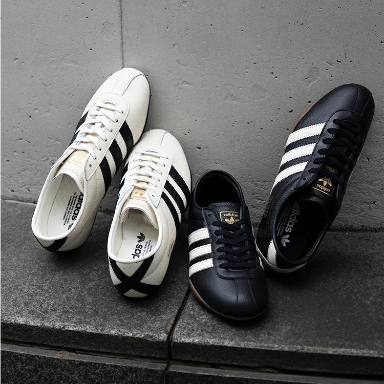 Adidas TOKYO W Women’s Retro Low Profile Sneakers Leather Off White/Black US5-11