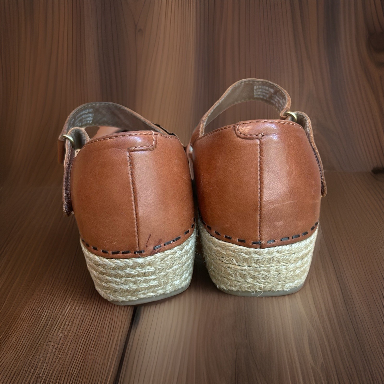 Dansko Maryjane Full Grain Leather Clog Brown (Whiskey) EU 37 US Womens 6.5-7