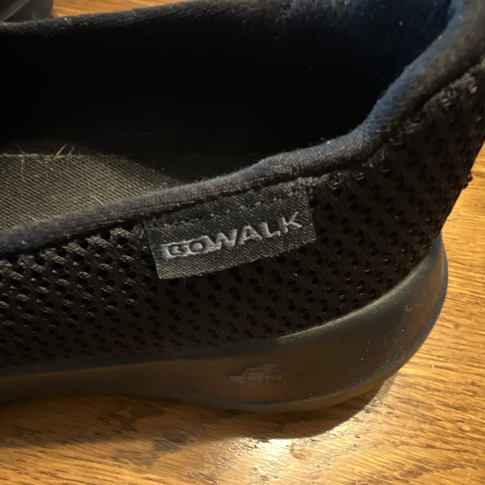 Skechers Go Walk Joy Slip On Sneaker Women’s Size 6.5 Black Mesh-15600