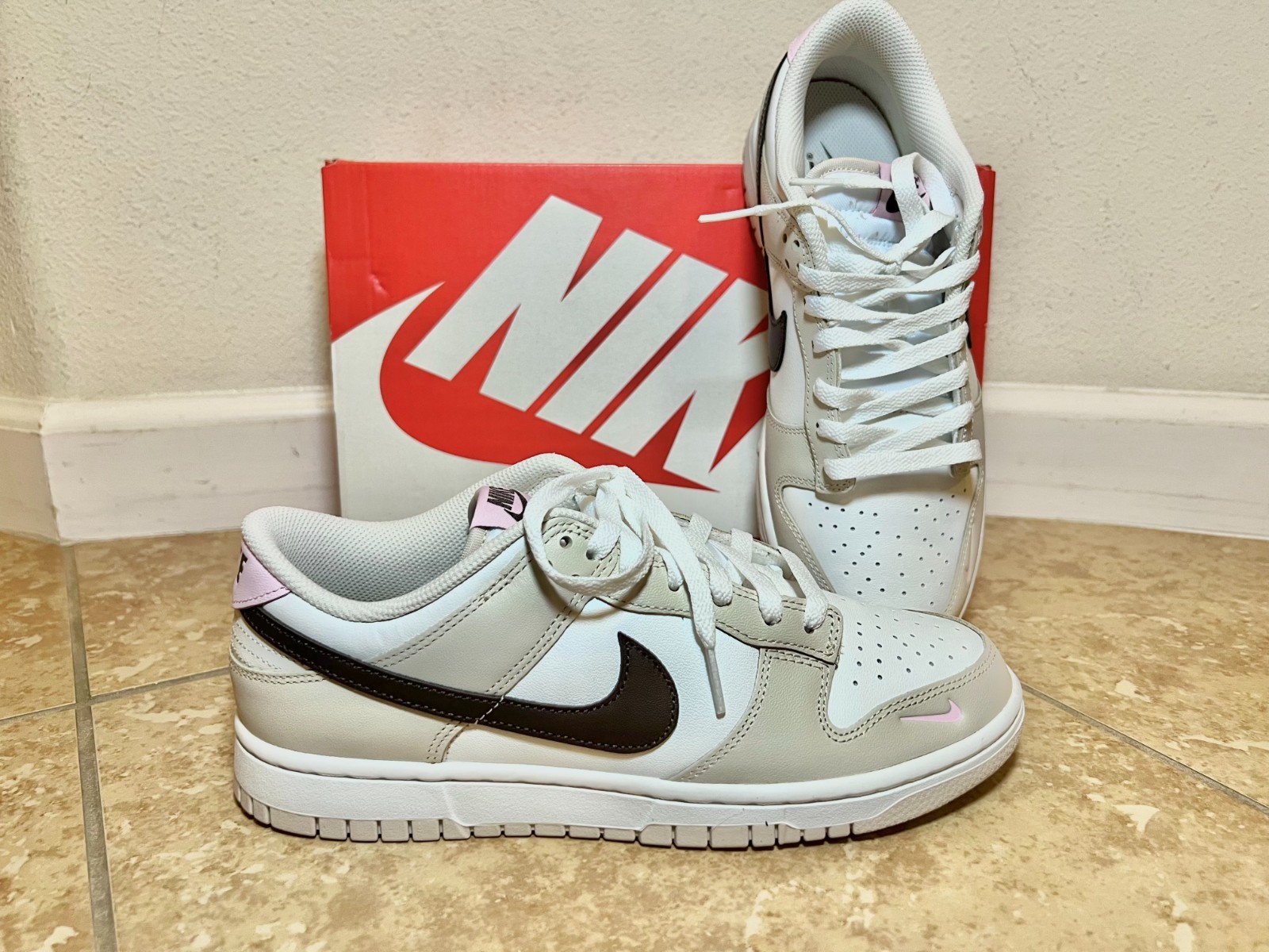 Nike Dunk Low Neapolitan Sneakers – HF9990-100 – W 9.5