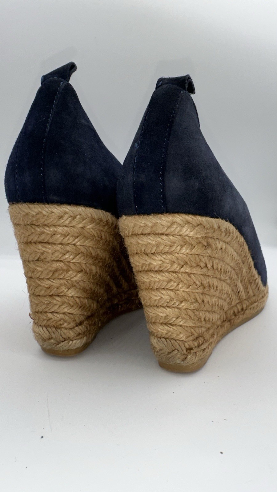 Viscata Barcelona espadrilles wedge shoes Dark blue size US 9-9.5 EUR Sz 40 AA23