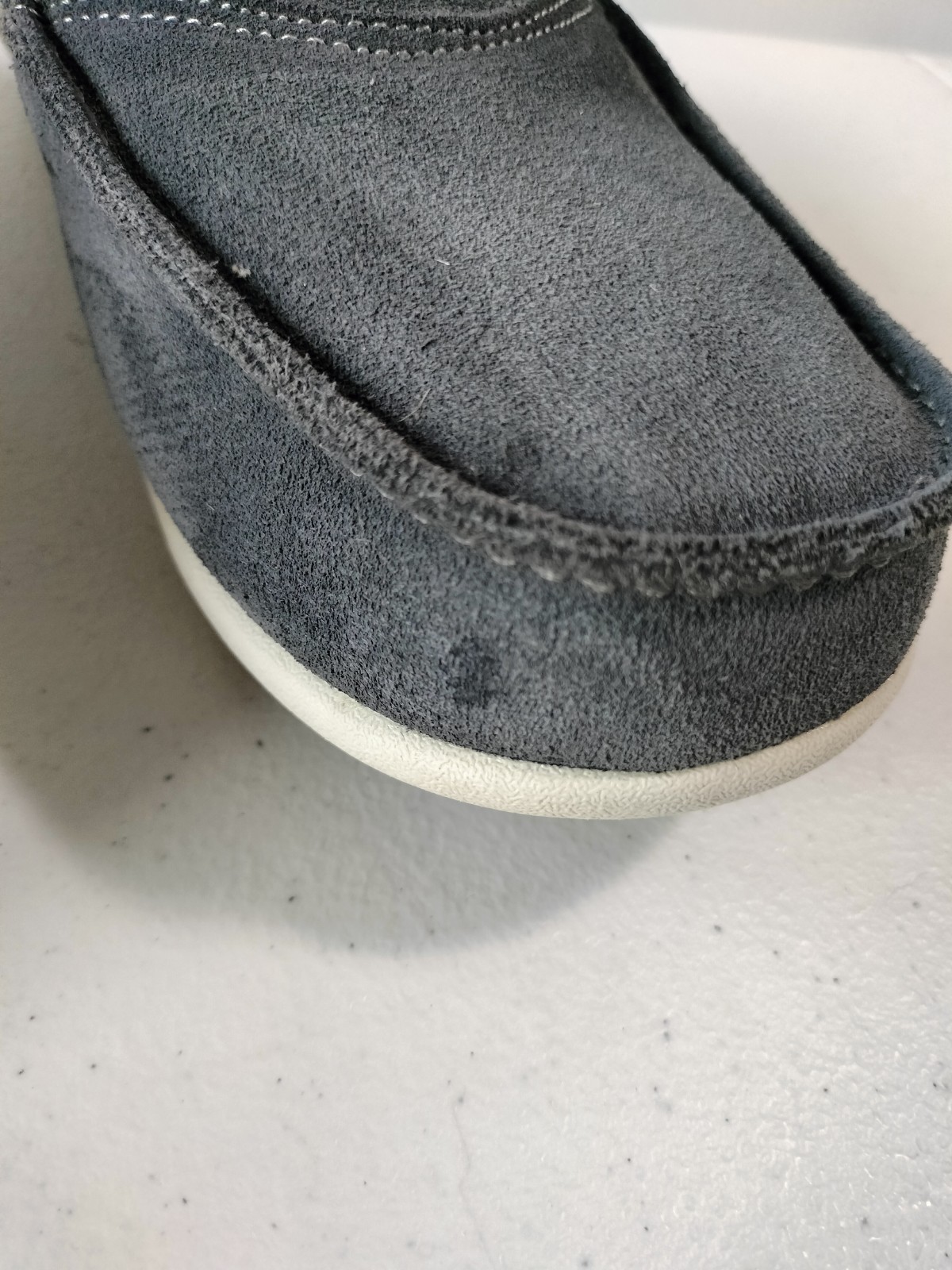 Spenco Siesta Vis Gray Floral Slide Slip On Clog Mules 9D Comfort Travel
