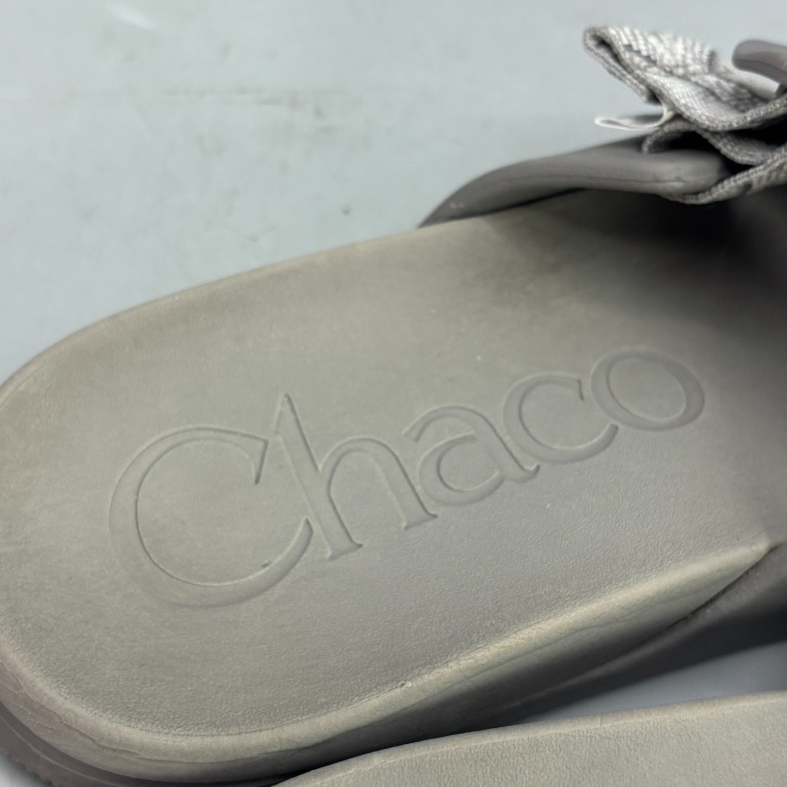 Chaco Performance Footwear Slide Sandals Womens 10 Gray Beach Pool JCH109120