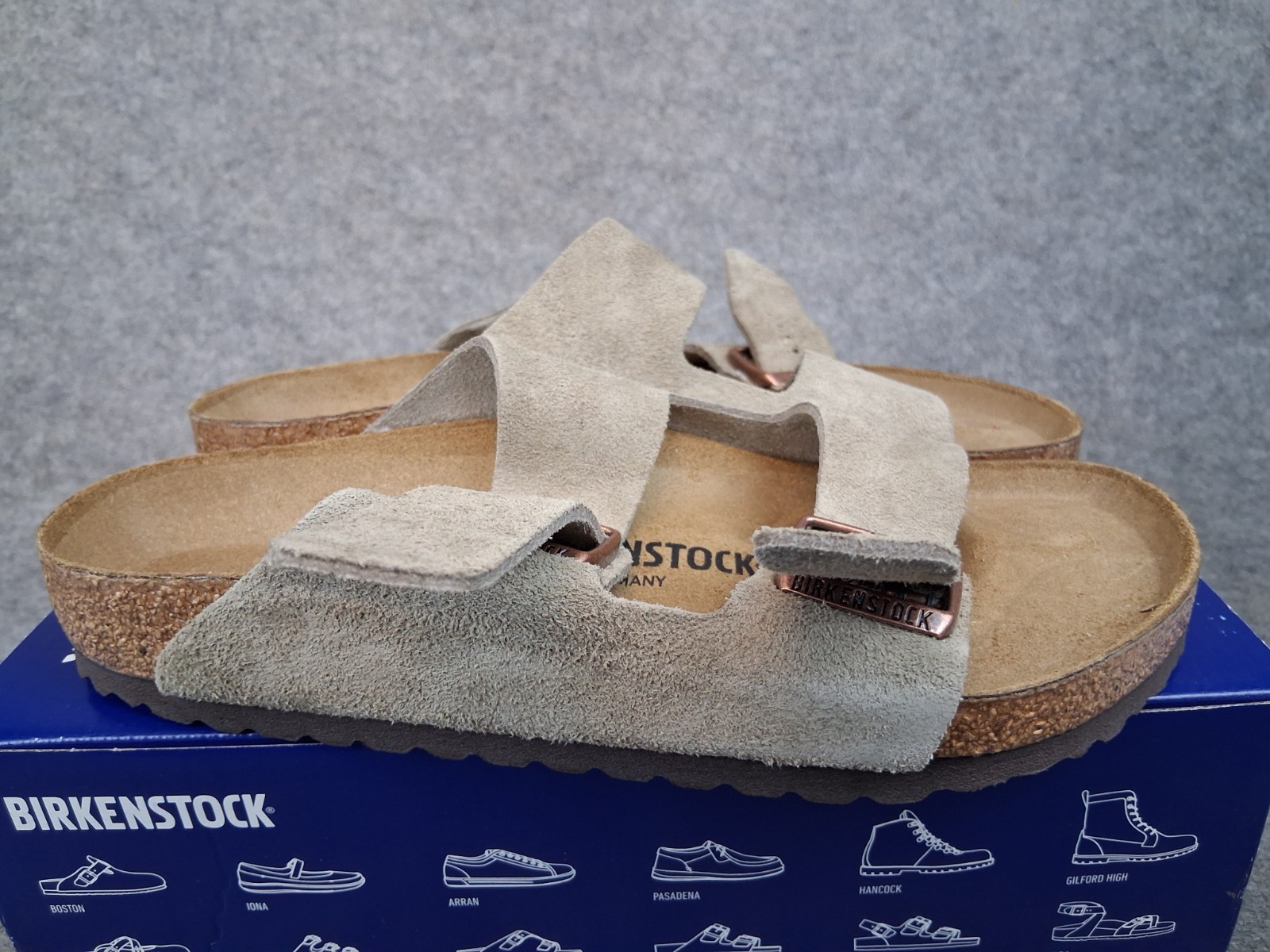 Birkenstock Arizona BS Size 9 Ladies 7 Mens Taupe New in Box 0051461
