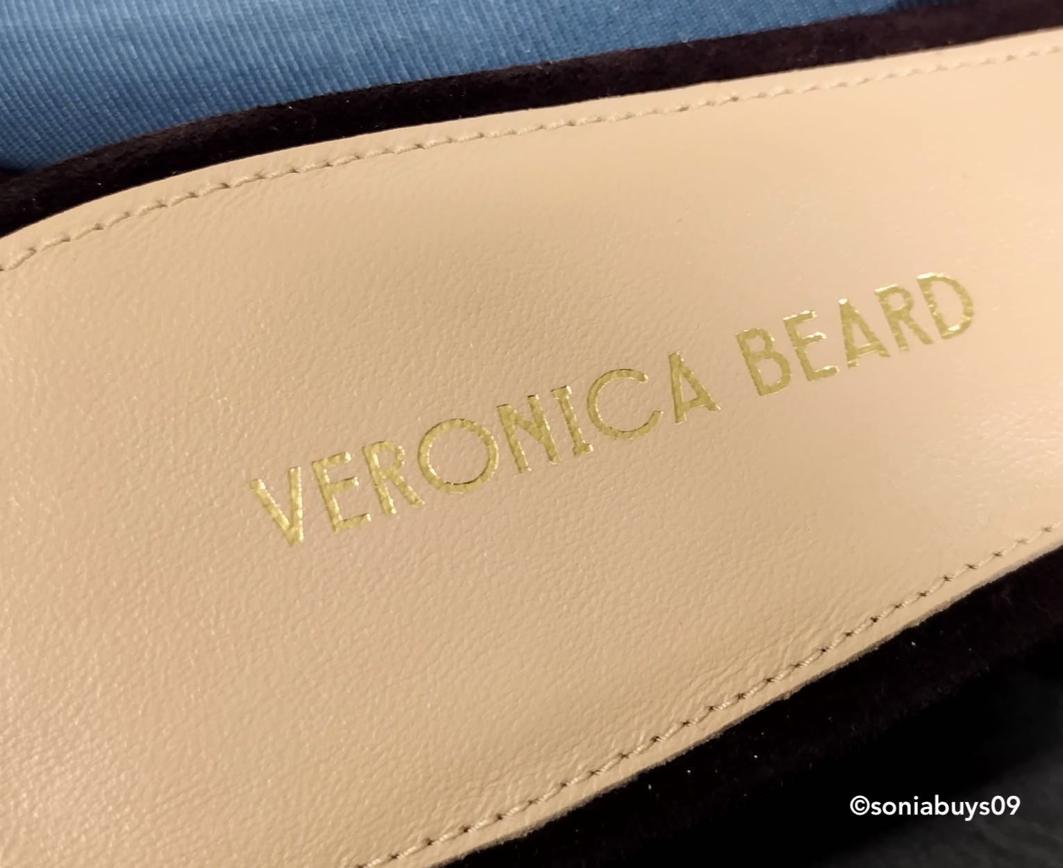 Veronica Beard Women’s Moritz Mule, J6215M1400, Blue Lake Raisin, Size 7M