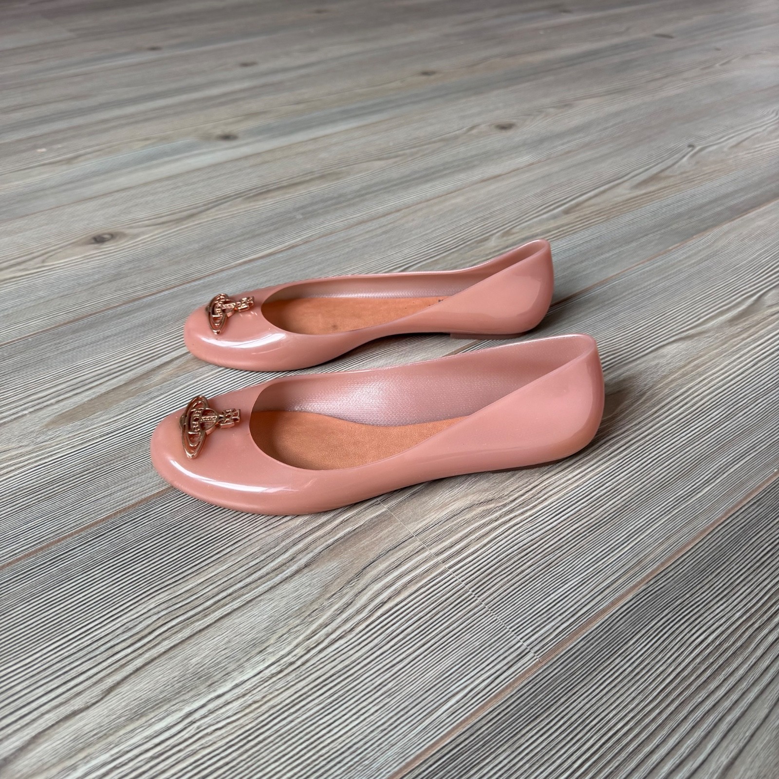 Vivienne Westwood x Melissa Space Love Orb Ballet Flats US6