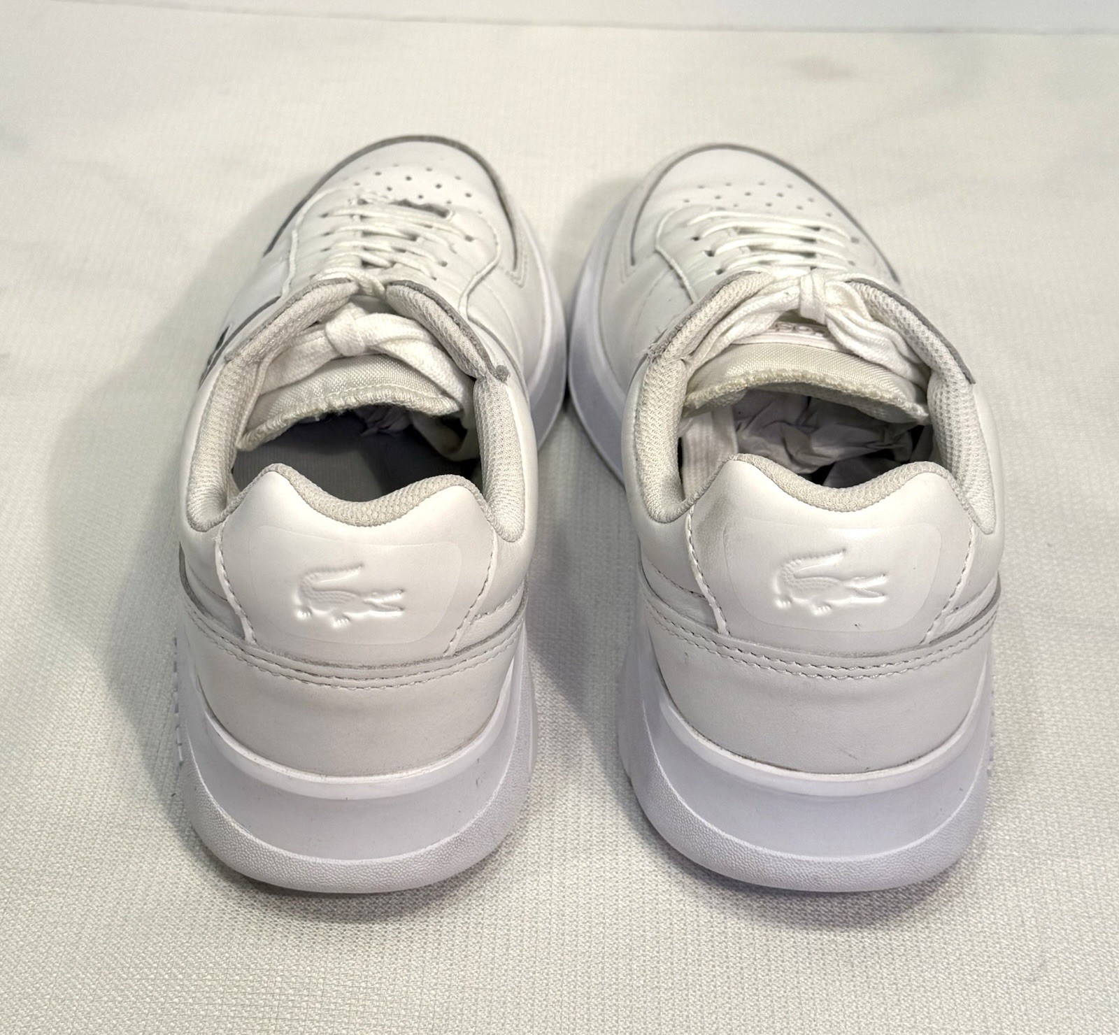 Lacoste Game Advance Leather Women’s Shoes Sneakers Sz 7.5