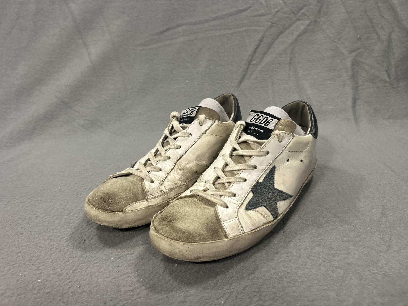 Golden Goose Deluxe Brand Superstar Shoes Womens Size 7.5 White Leather Sneaker