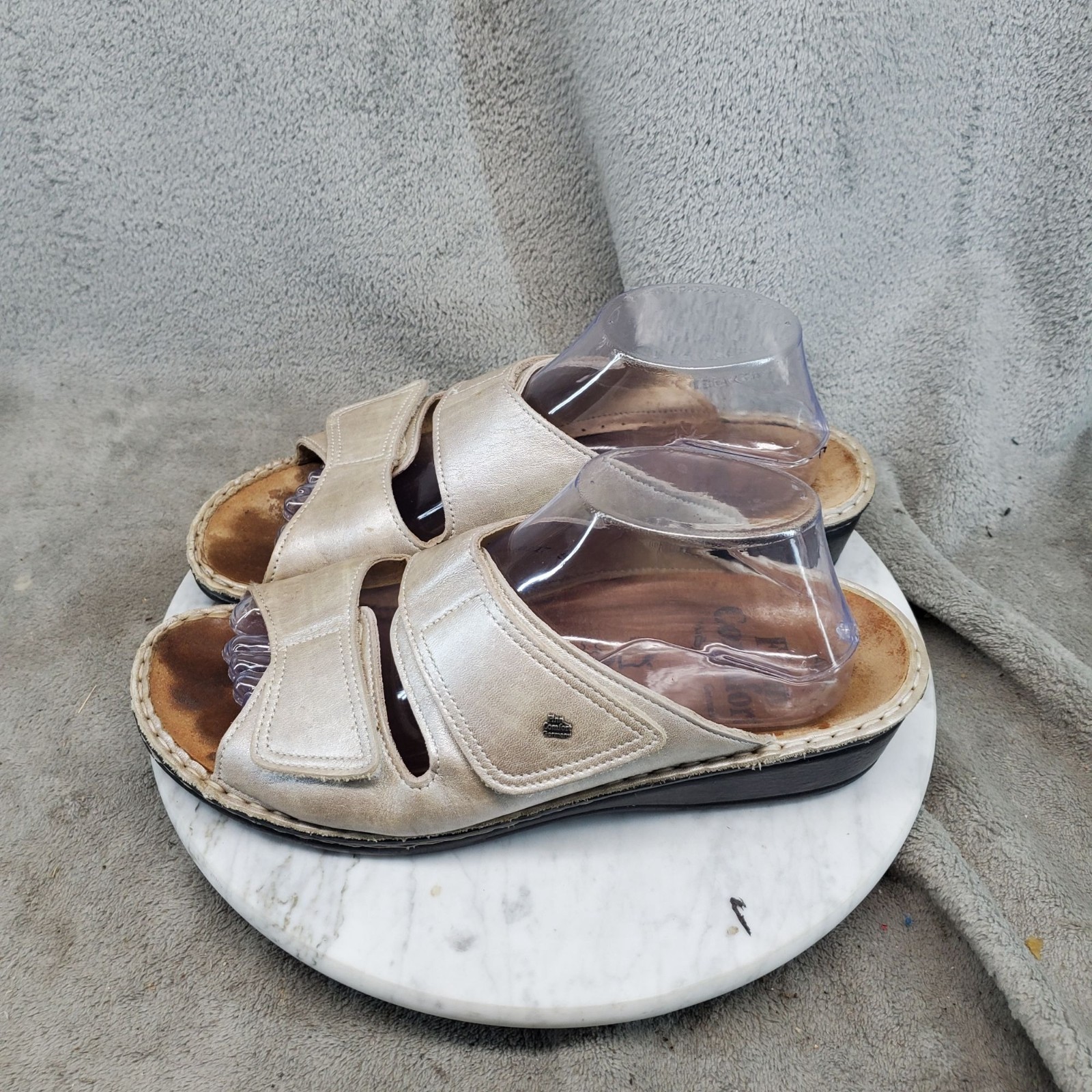 Finn Comfort Shoes Womens Size EU 41 US 10 Sansibar Jamaika Beige Sandals *Read*