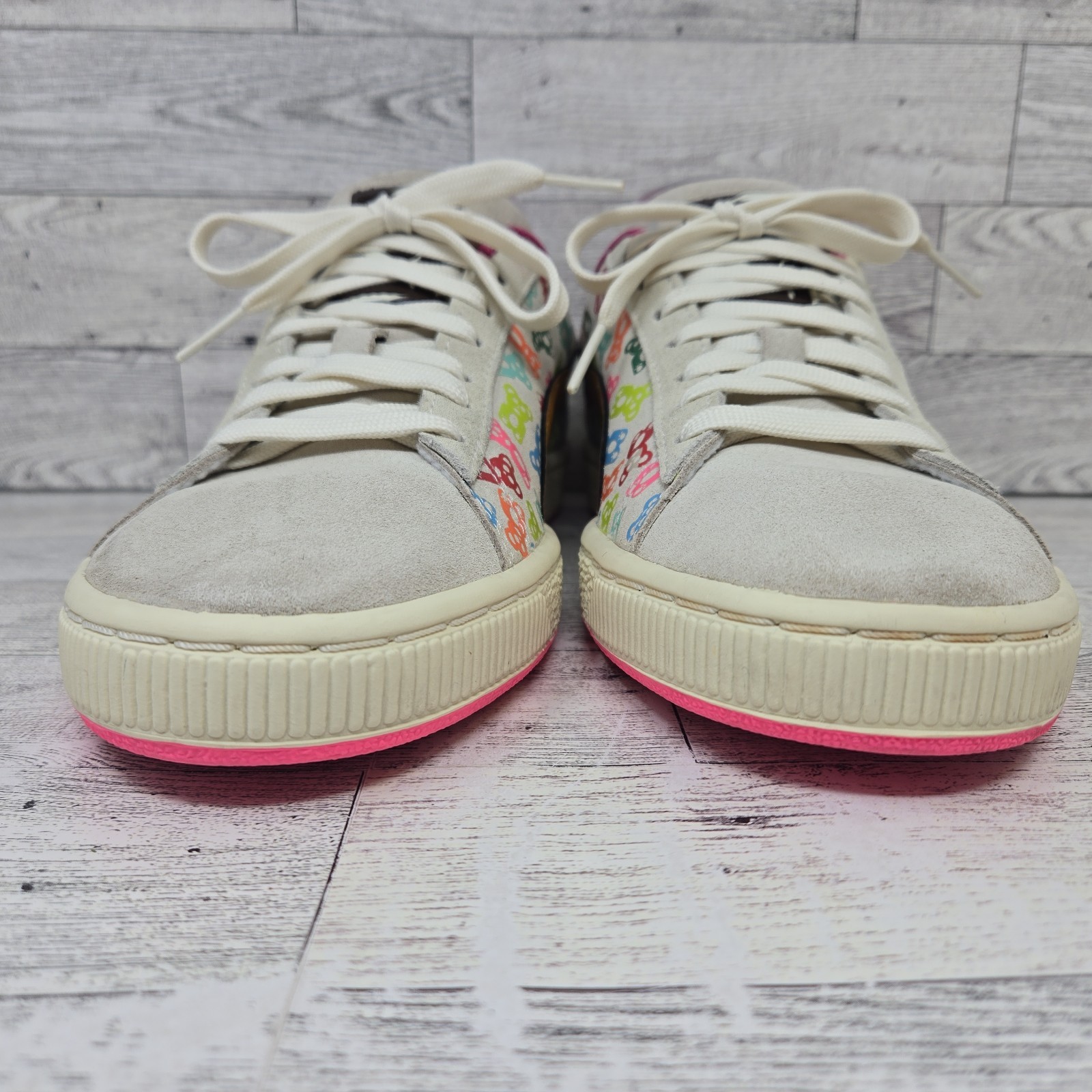PUMA x Haribo Gummy Gummie Bear Shoes Mens 6 Womens 7.5 Suede Multi Color