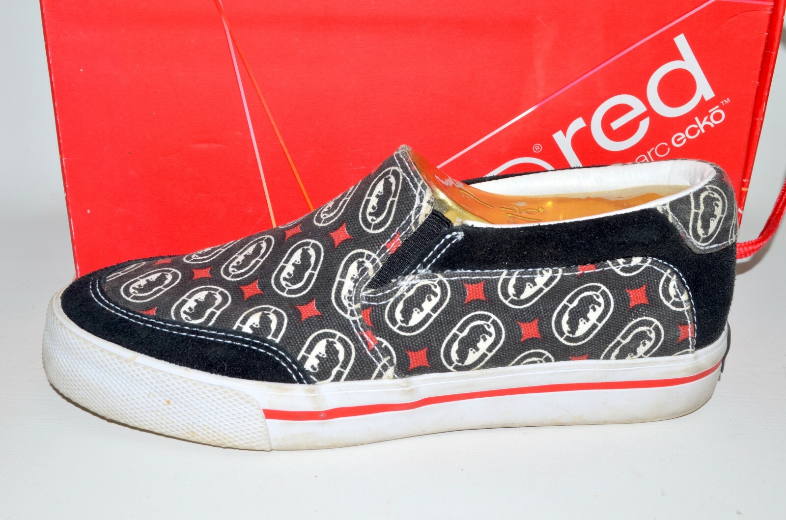 Red by Ecko 26211 Nation Black Red Women’s BKRD F75-12 Size 7.5