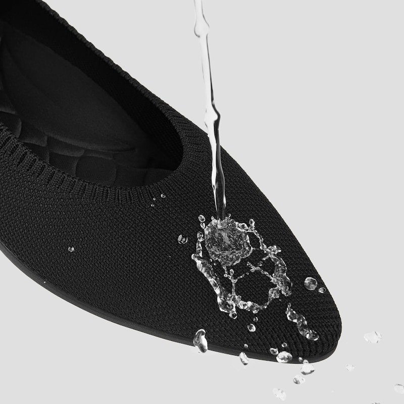 VIVAIA Aria Cloudwalker Black Flats | EU 39 / US 8