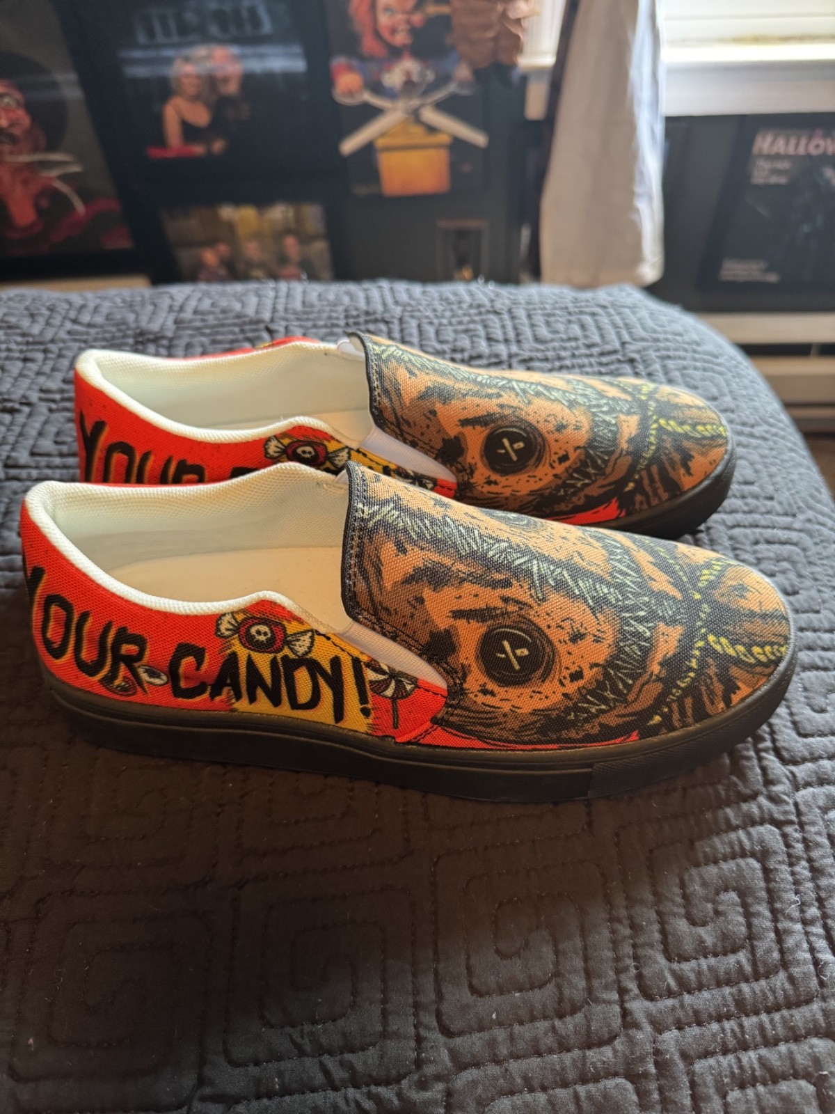 MIDNIGHT MONSTER SOCIETY Trick r’ Treat Slip-On Shoes