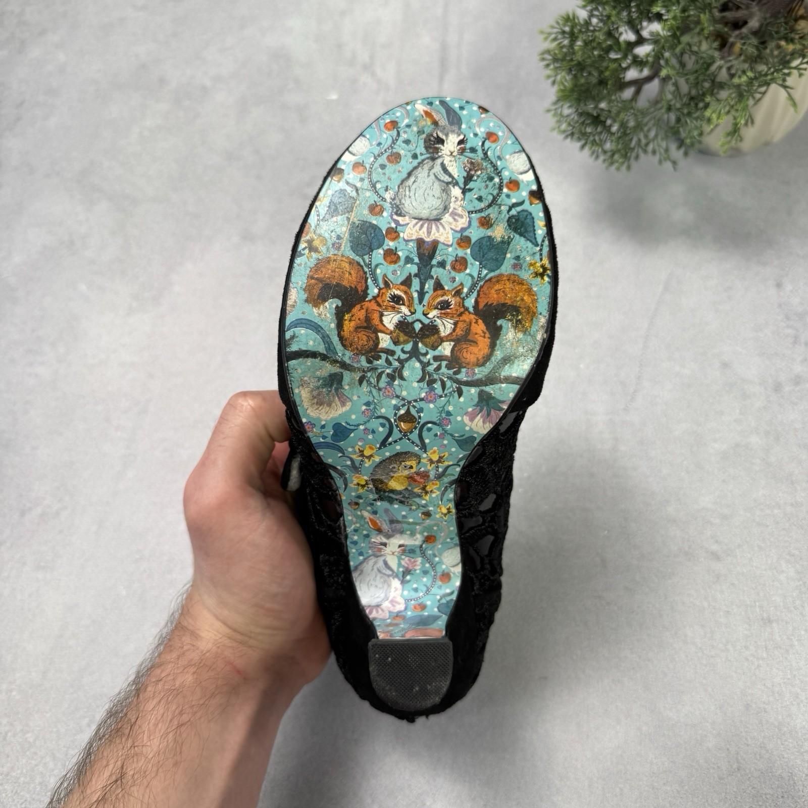 Irregular Choice Avant Garde Pumps Size 38 Us 7 Black