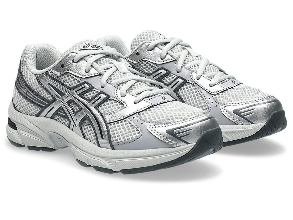 ASICS Gel-1130 Glacier Grey Pure Silver GS & Women’s Sports Sneaker 1204A169-023