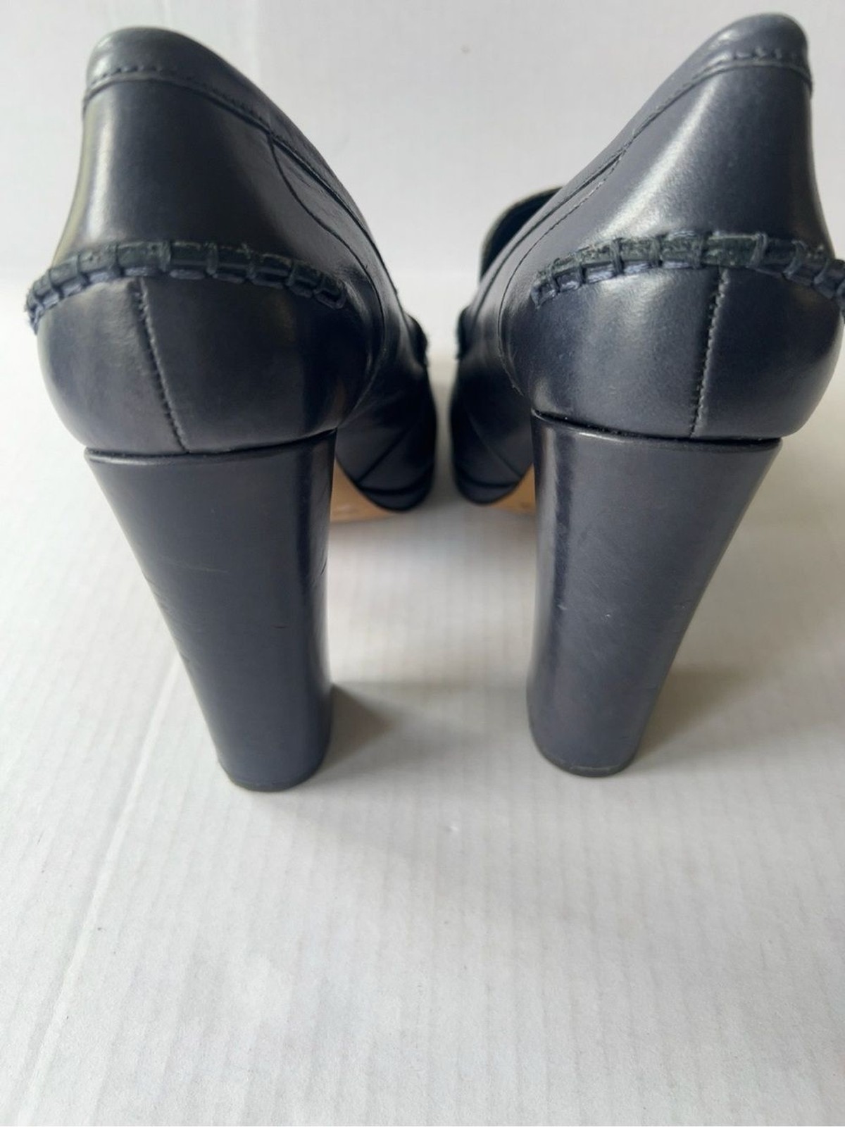 Vince Camuto Women’s Black Leather Tassel Loafers