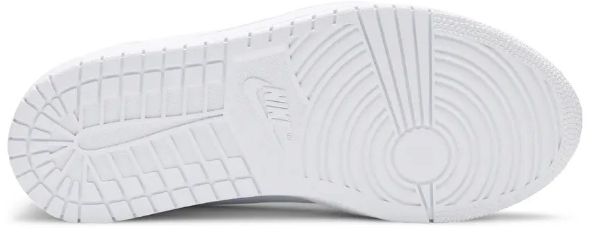 Womens’ Air Jordan 1 Retro Low Slip on Shoes – White/Black