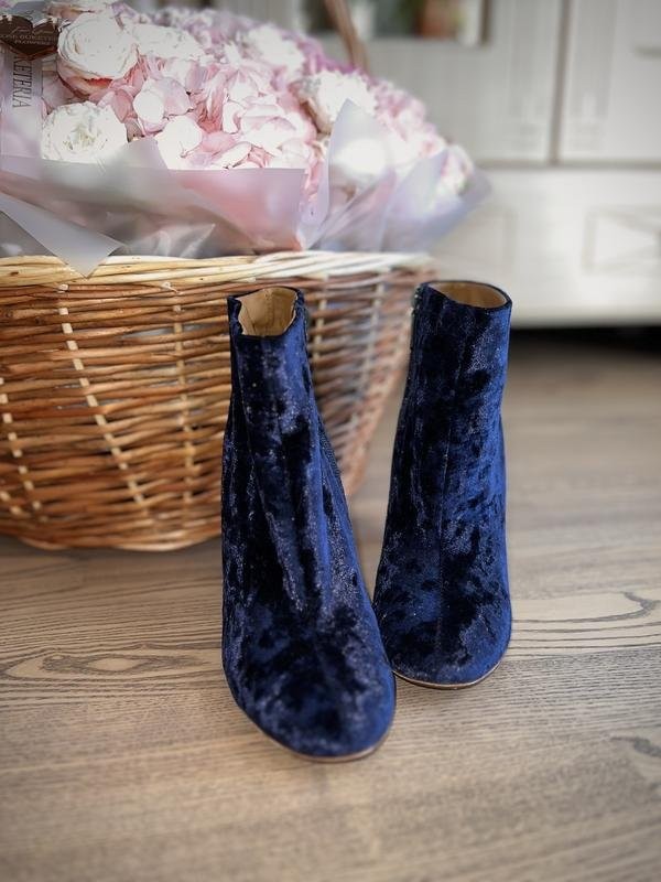 women carlo pazolini boots navy velvet 38