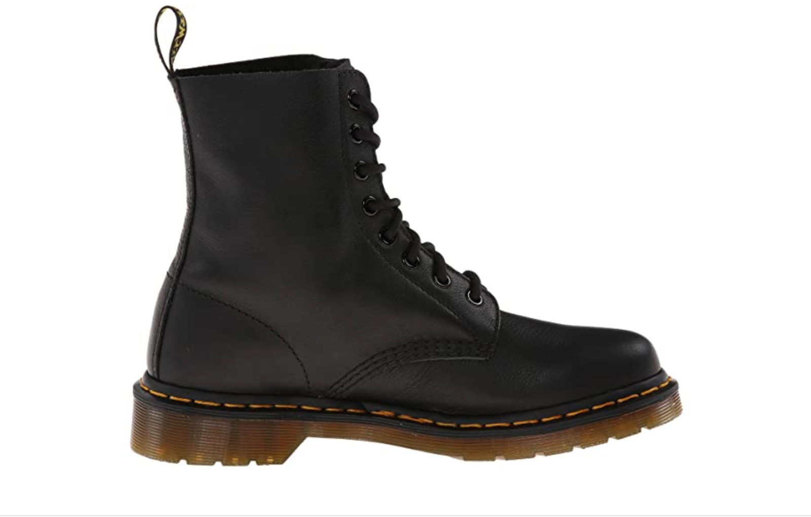 Dr. Martens Pascal Virginia Leather Boots Women’s 8 NWT Combat Black