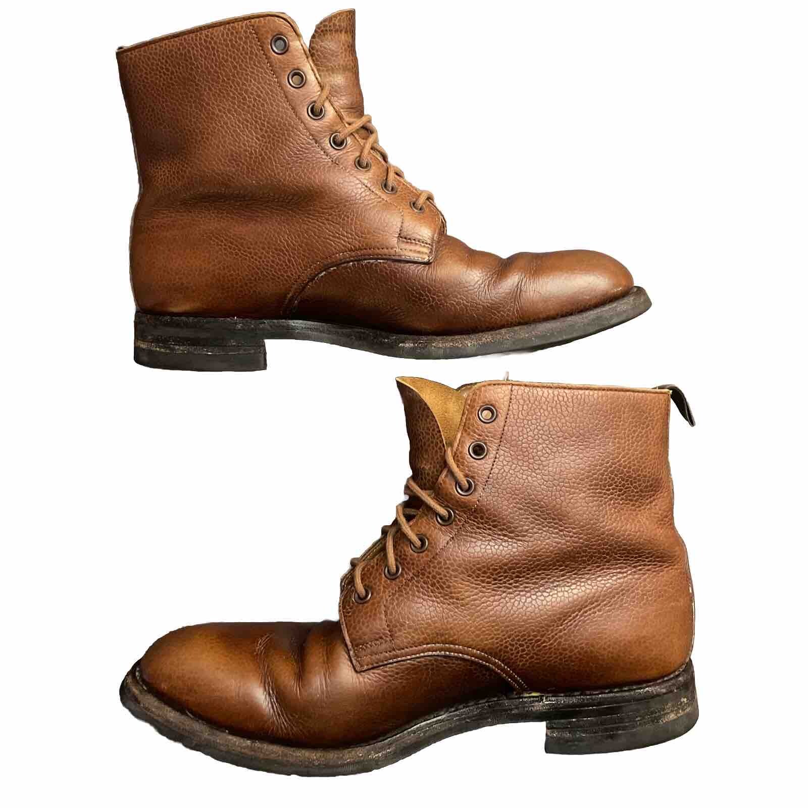 Crockett & Jones Barnwell Women Sz 9 (90c) High Quality Leather Boots Good Used
