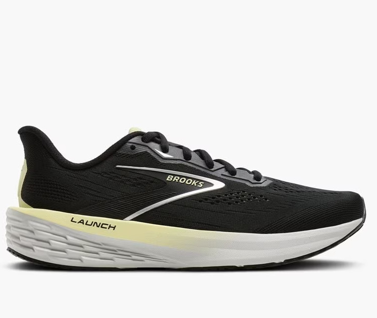 Brooks Women’s Launch 12 Running Shoes, Black/Grey (NEW)