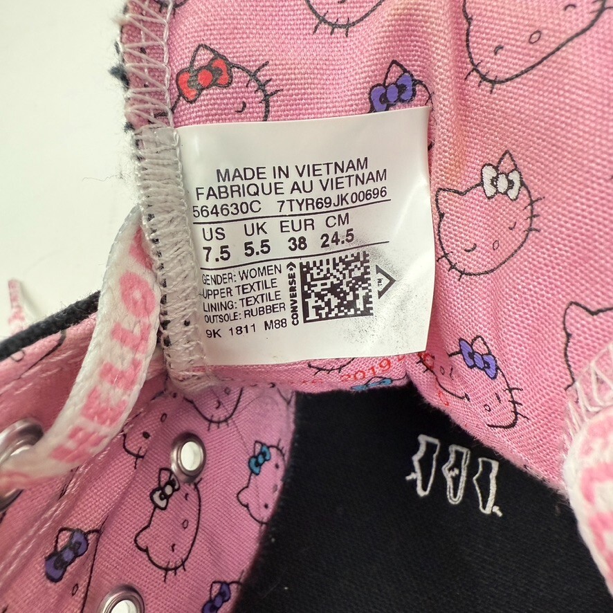 Converse Chuck Taylor All Star Madison OX x Hello Kitty 2019 Size 7.5
