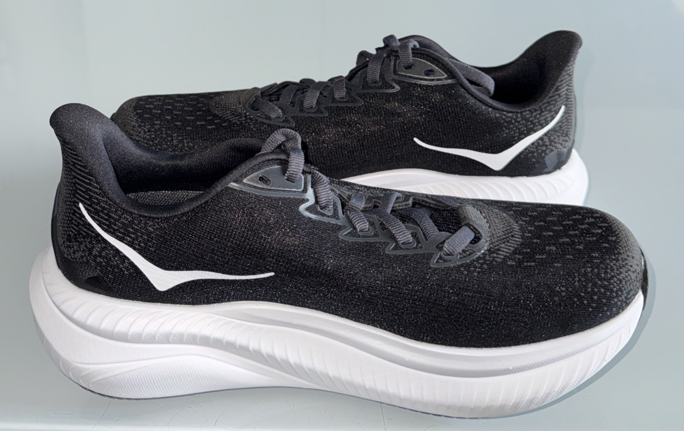 Hoka One One Womens Mach 6 1147810 BWHT Running Shoes Sneakers Size 7B