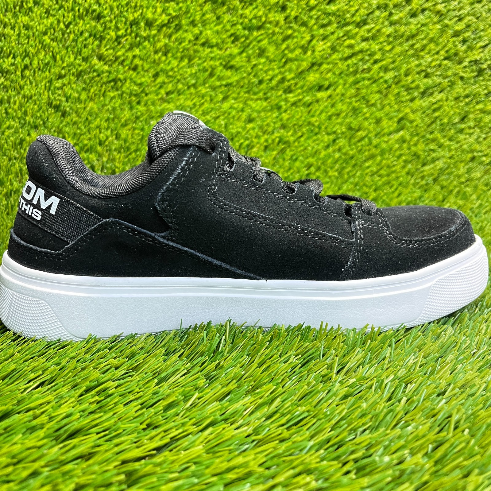 Volcom Evolve Womens Size 9 Black White Composite Toe Safety Work Shoes Sneakers