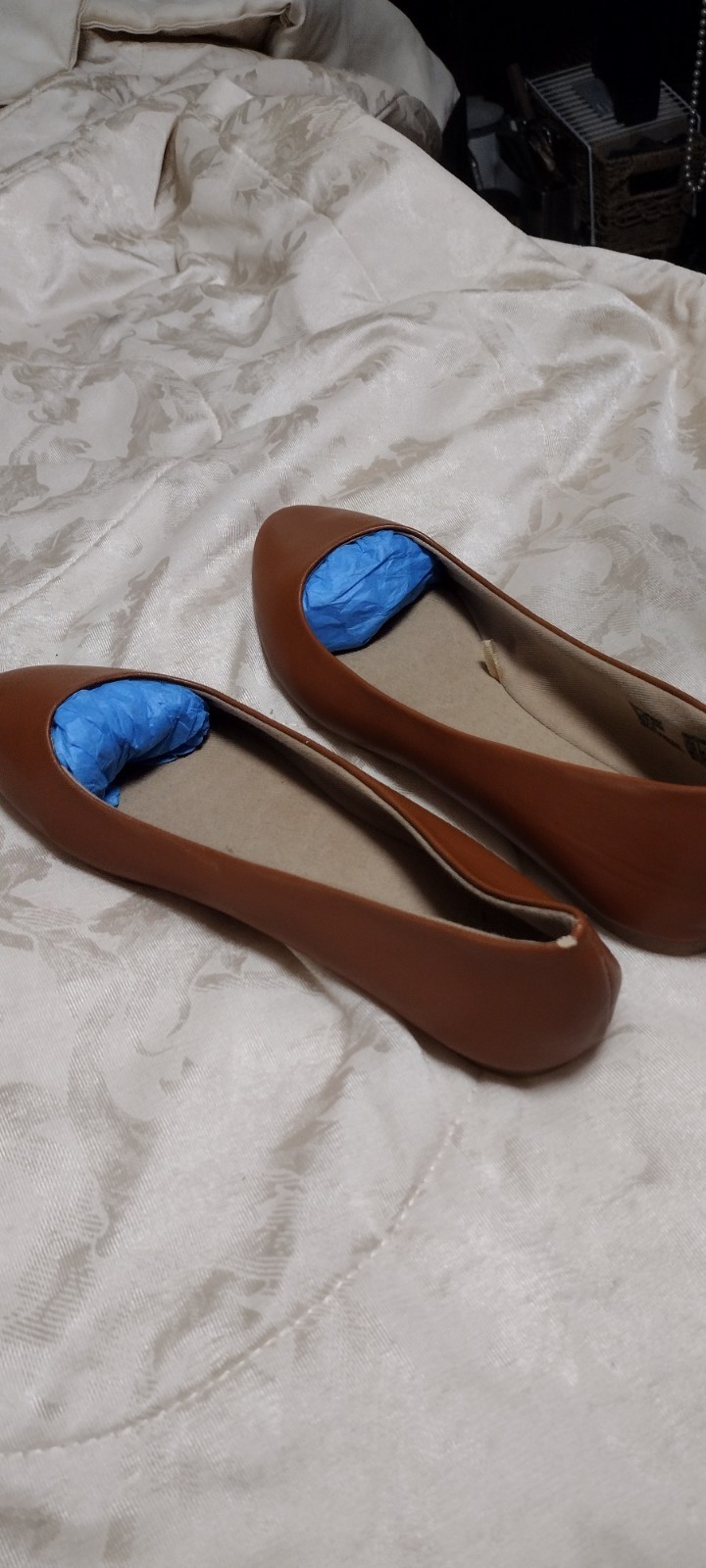 Women’s Time and Tru flat Shoe size 7 Carmel Tan