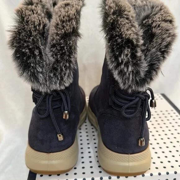Flexus by Spring Step Waterproof Winter Boots – Navy (EU 37/6-6.5) a545852