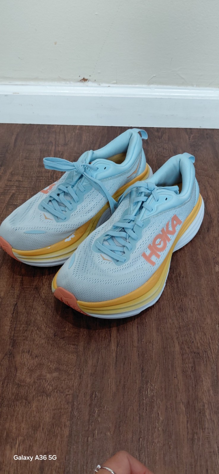 Size 9D- HOKA One One Bondi 8 Summer Song Women Sneakers