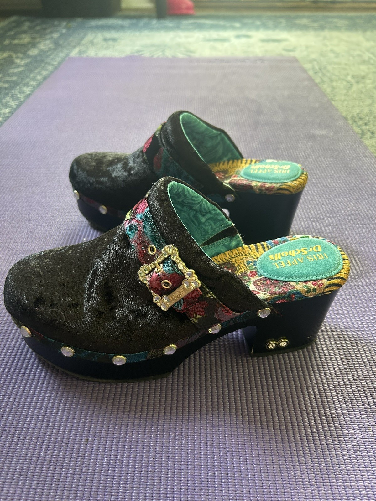 Iris Apfel Dr. Scholls Original Joy Clogs