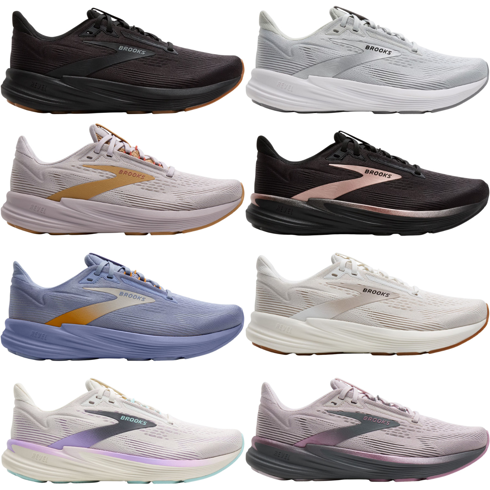 Brooks Revel 8 Women Running Shoe Size 6-11 New Color New in Box Athletic Casual