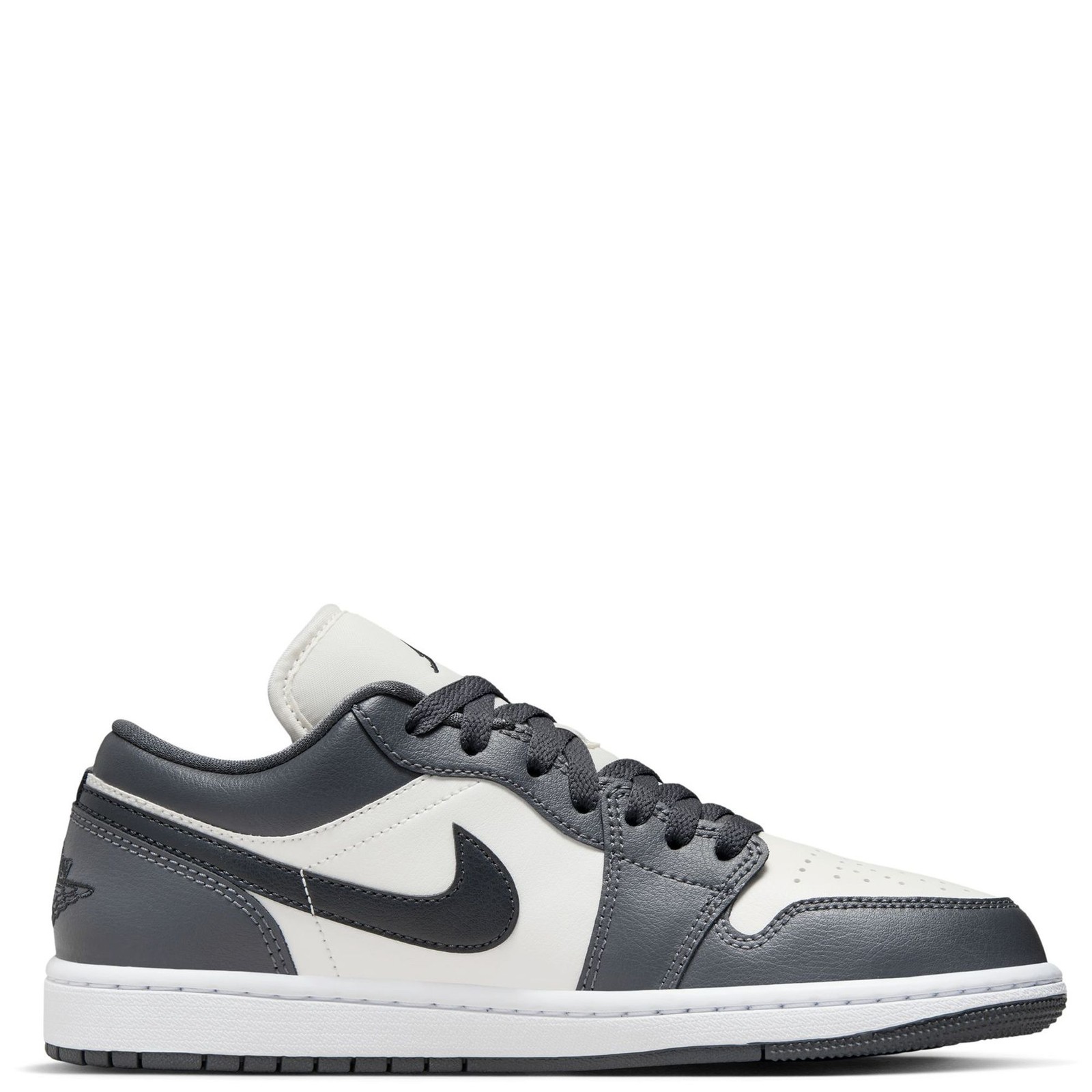 Women’s Jordan 1 Low Sail/Off Noir-Dark Grey-White (DC0774 102) – 5
