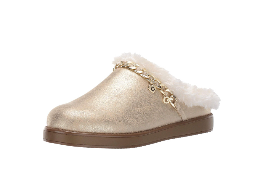 New G by GUESS Womens Ariella 2 Light Gold Size 8.5
