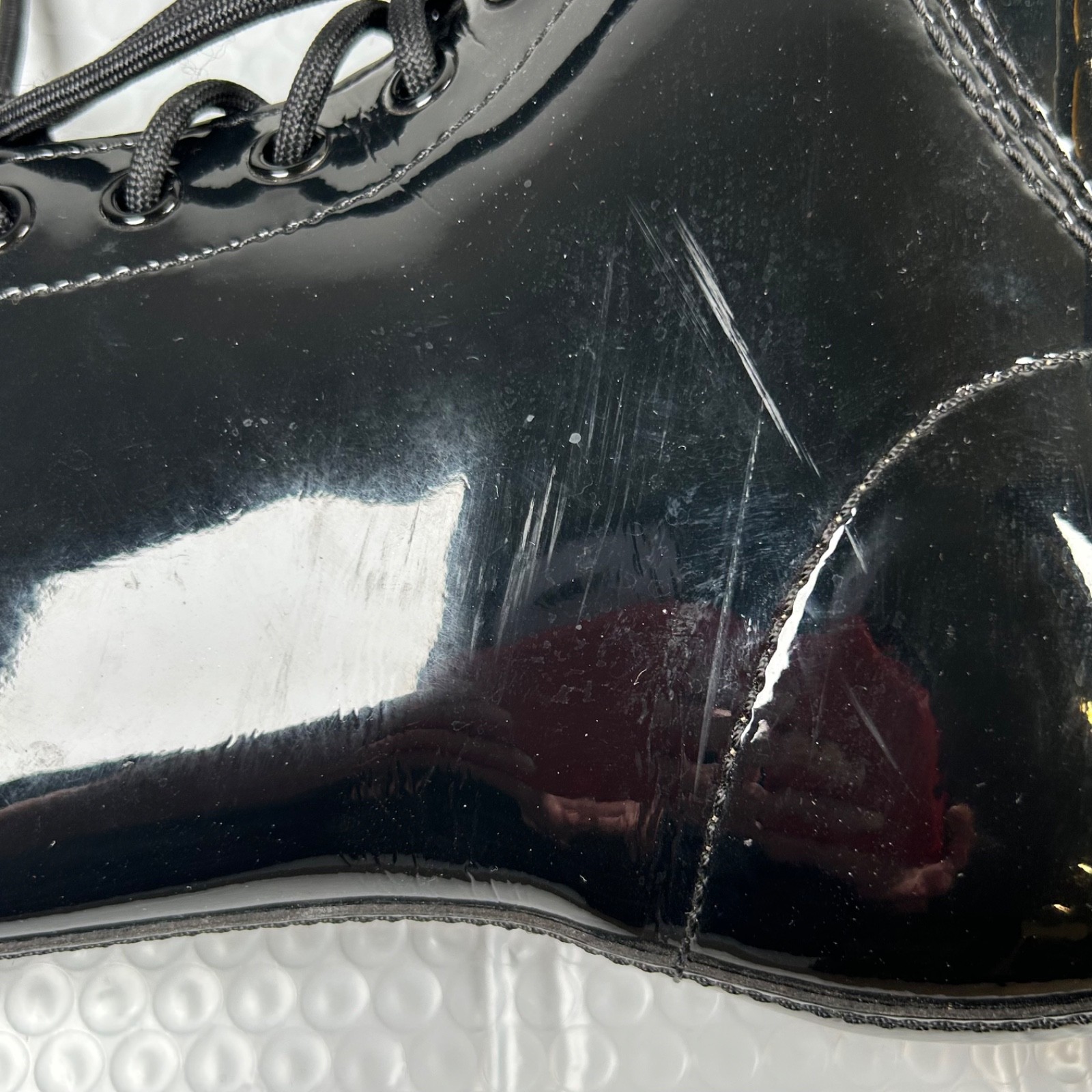 Dr. Martens 1460 Black Patent Leather Combat Boots Women’s Size 7 EU 38 UK 5 JP