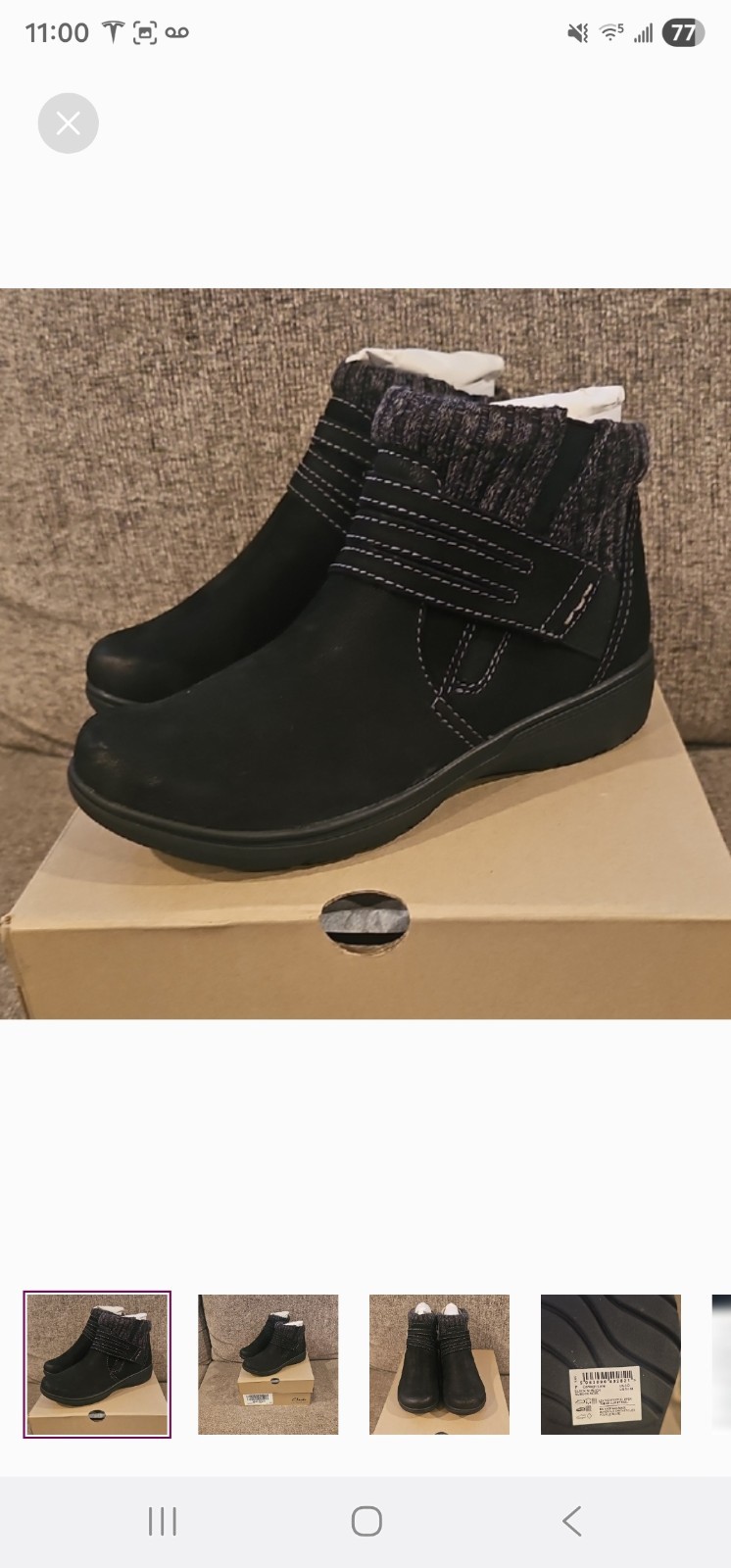 Clarks CARLEIGH booties