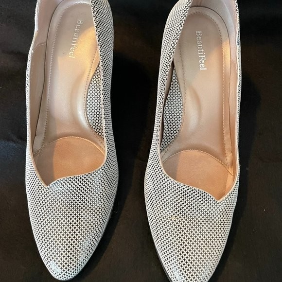 New Beautifeel Champagne Linear 3d Print Passion SZ 42 (10.5-11 US)