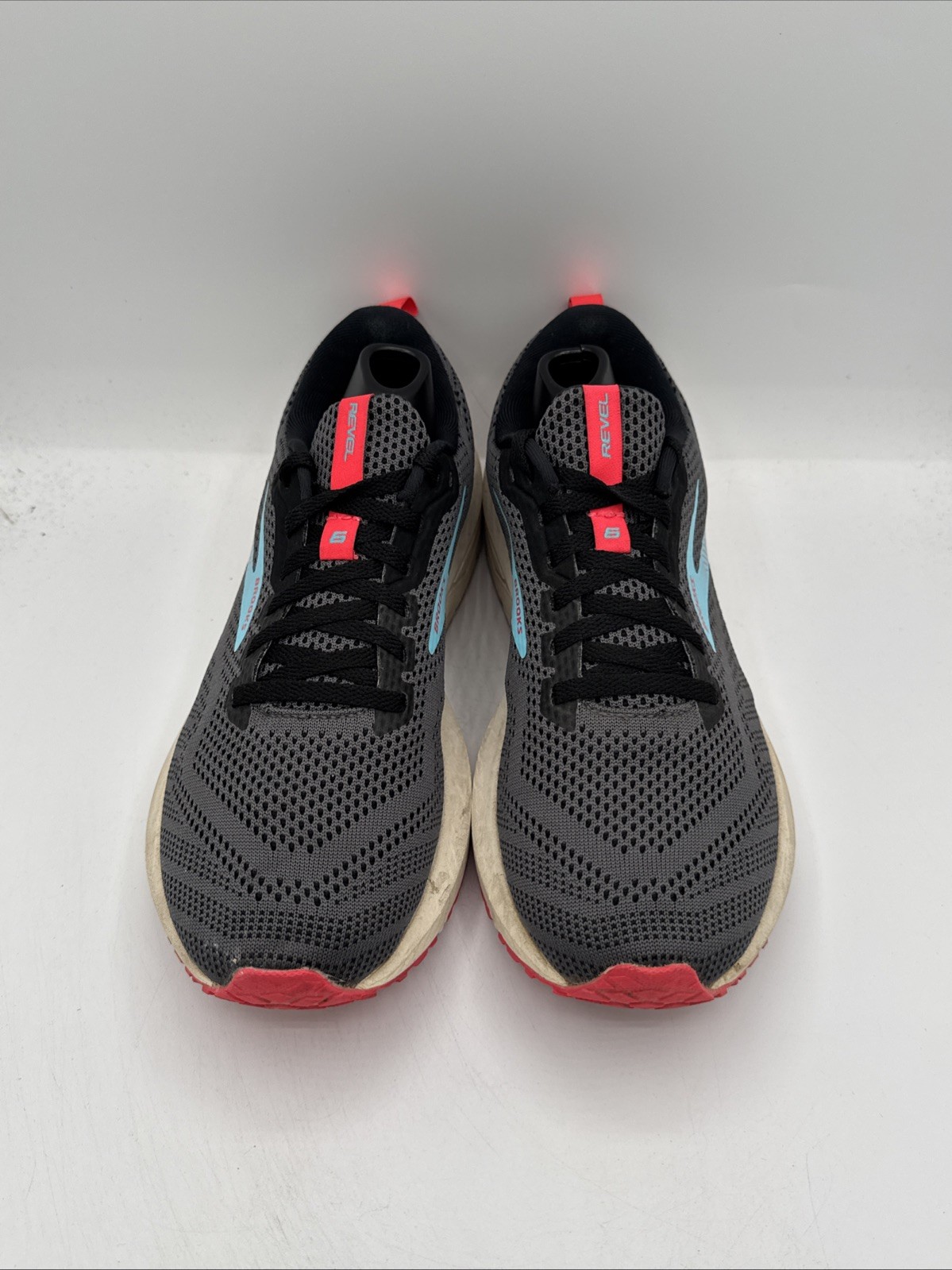Brooks Women’s Revel 6 Energize Sneakers Black/Ebony/Bluefish Size 9M