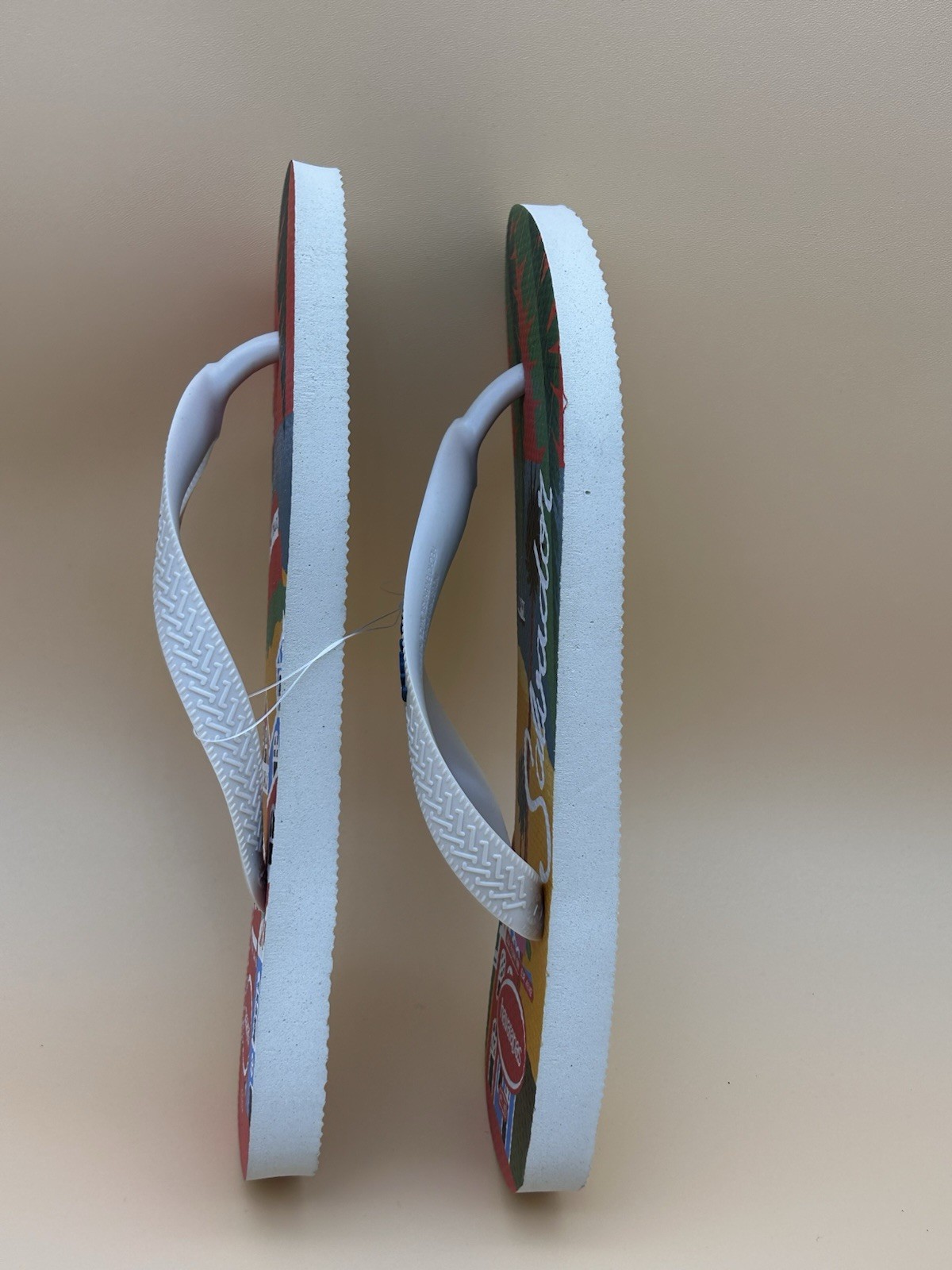 Havaianas Women’s/Men’s Top Postcard Salvador -Rubber Flip Flops-New – USA 9/10