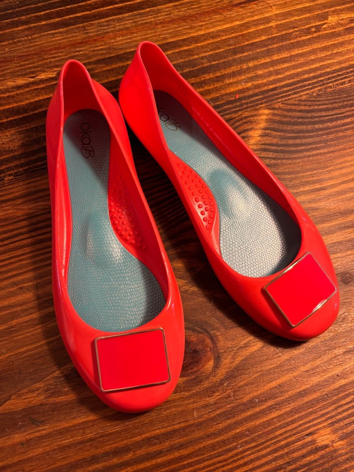 Oka-B Coral Ballet Flats | Made in USA | Women’s Size 6