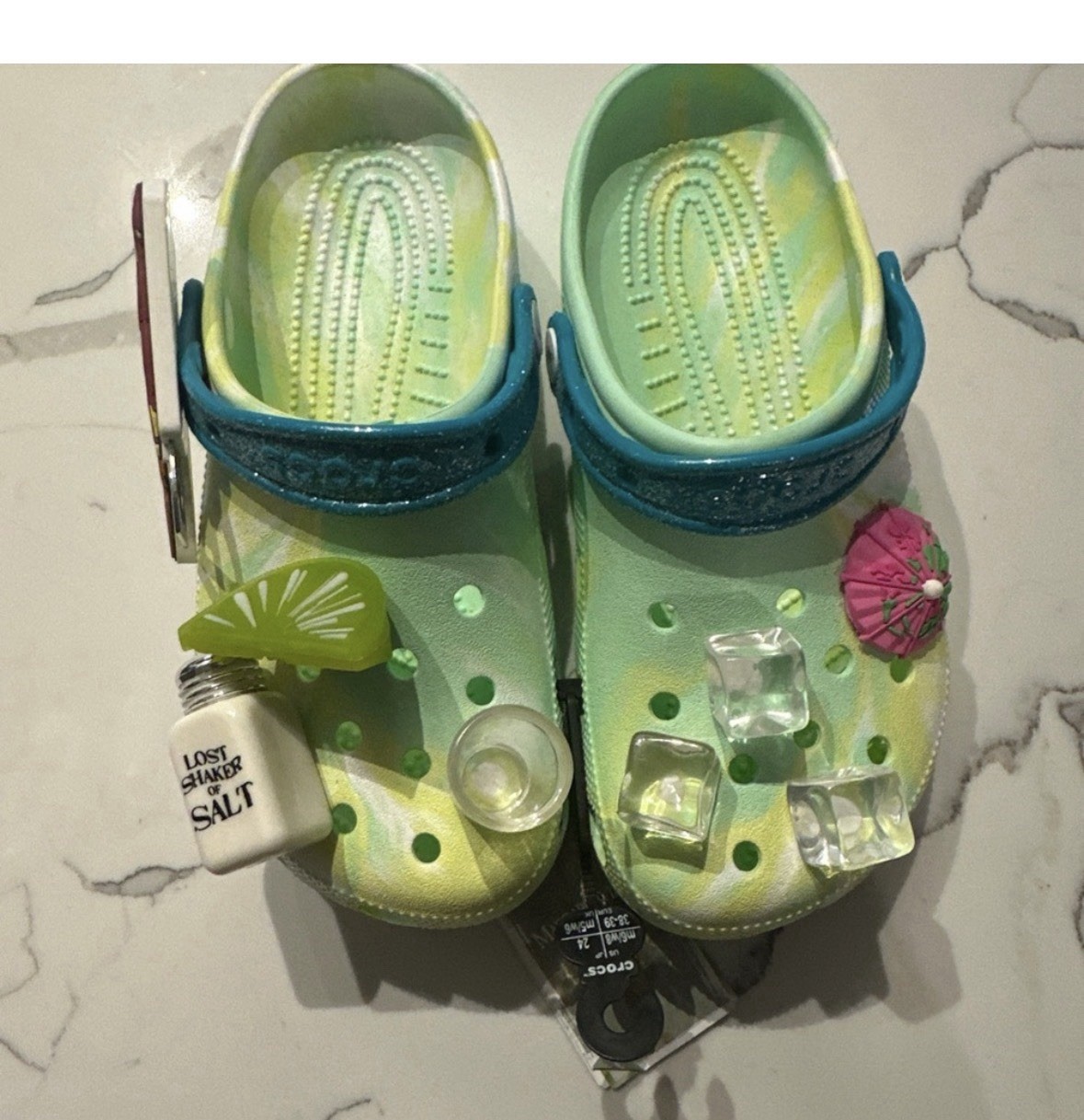 Crocs Margaritaville Jimmy Buffet Classic Clogs W/8 M/6 NWT