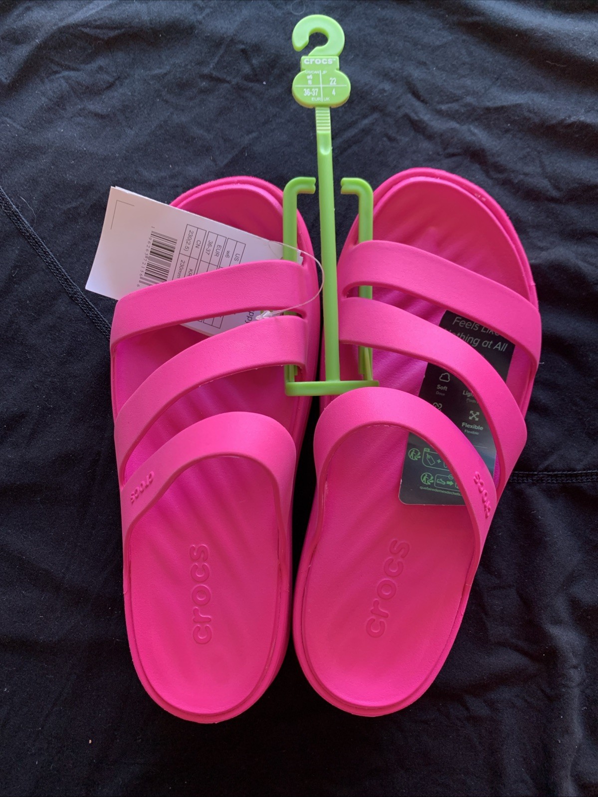 Crocs Getaway Strappy Woman’s Sandal: Hot Pink