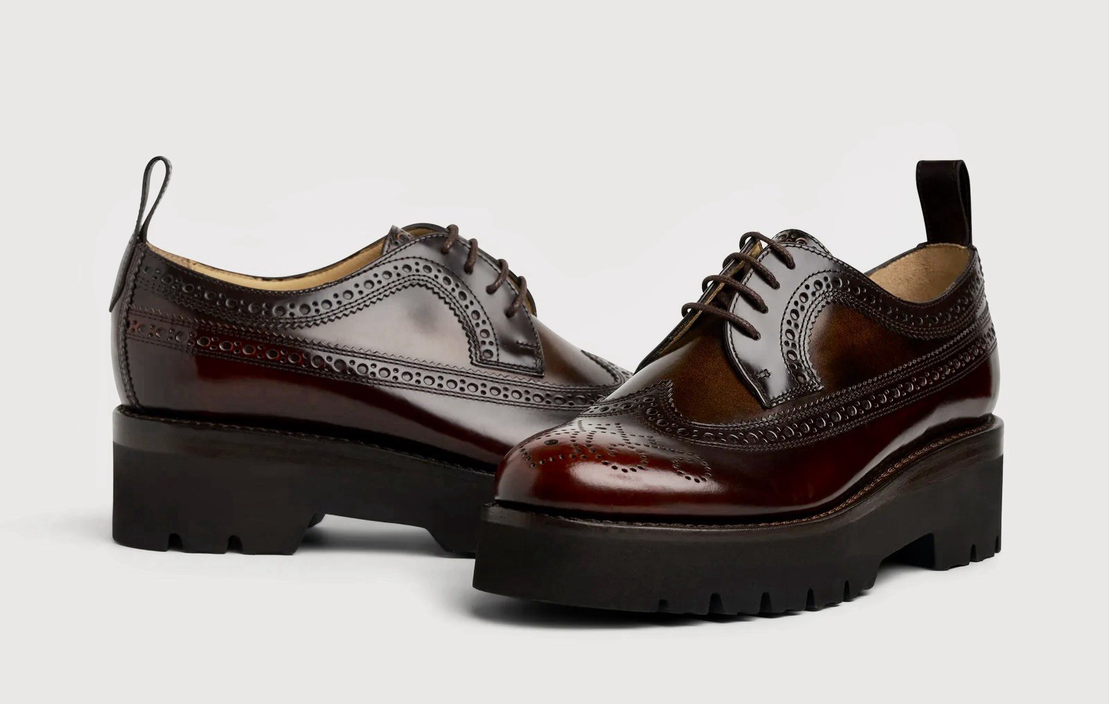 The Office of Us Angela Scott, Miss Lucy Derby Platform Oxford – Sz 9 – NWOB!