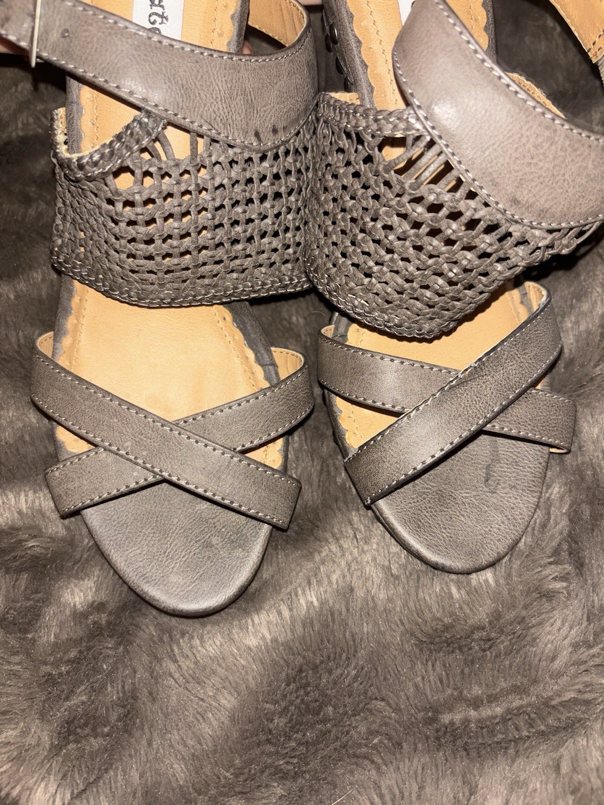 “Not Rated” Brand Heel Sandals Women’s Size 9